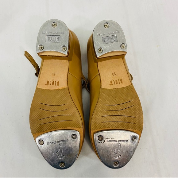 Bloch Tap Shoe Girls MaryJane S0302 Tan - Picture 10 of 10